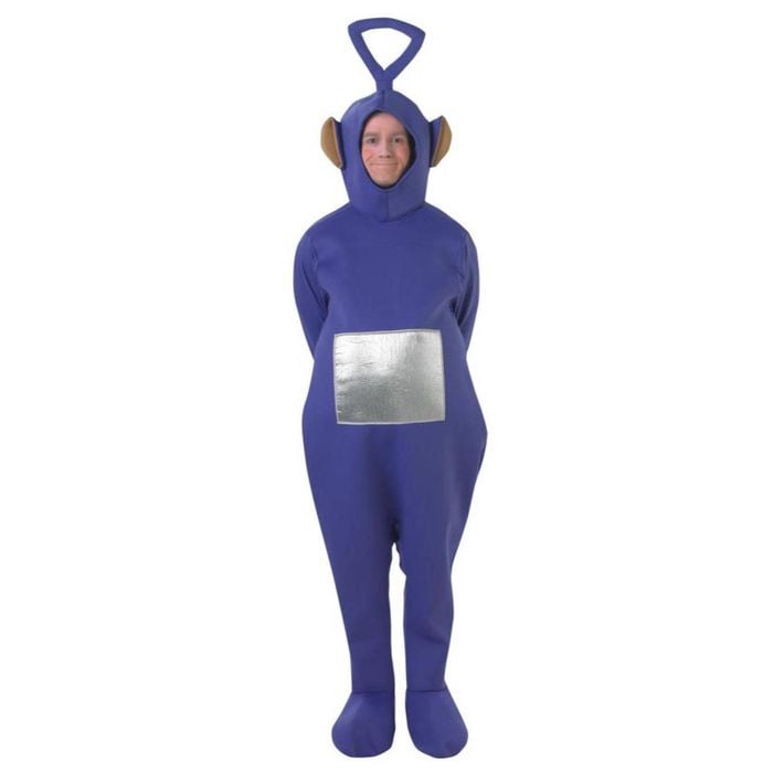 Tinky Winky Teletubbies Deluxe Halloween Costume for Adults TV Character Suit, Standard
