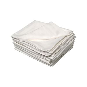 CottonMore 10pcs 500tc Hotel Quality Sateen Arch Stripes White Pillow slips Pillowcases