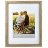 Frankie & Me Wooden Border 8x10'' Picture Frame Home/Office Photo Decor Oak