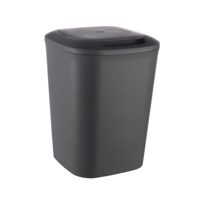 Ezy Storage 5L Charcoal Lift Lid Waste Bin