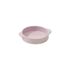 Dual-Handle Ceramic Pet Feeding Bowl/350ml/Purple