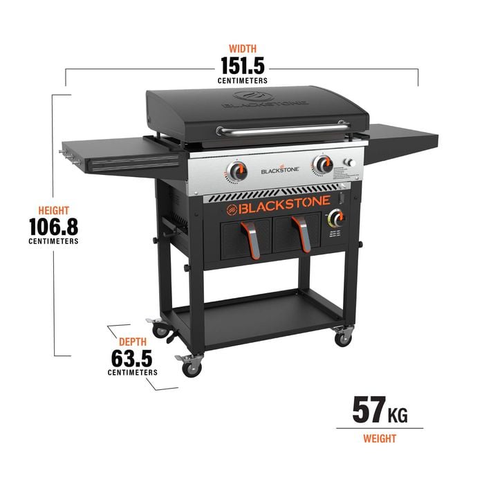 2 Box Blackstone 2 Burner 28" Griddle with Air Fryer and Cover
