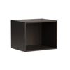 Kaboodle 460 x 500-600mm Truffle Oak Customisable Microwave Open Shelf