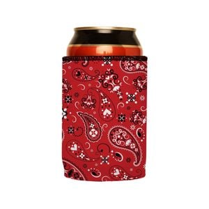 Stubbyz Red Bandana Stubby Cooler Standard