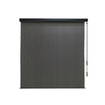 Coolaroo 1.8 x 2.4m Charcoal Crank Operated Outdoor Blind with Premium Pelmet
