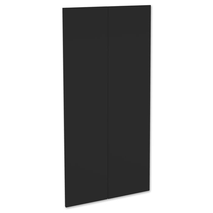 Kaboodle 900mm Molasses V Modern Pantry Doors - 2 Pack