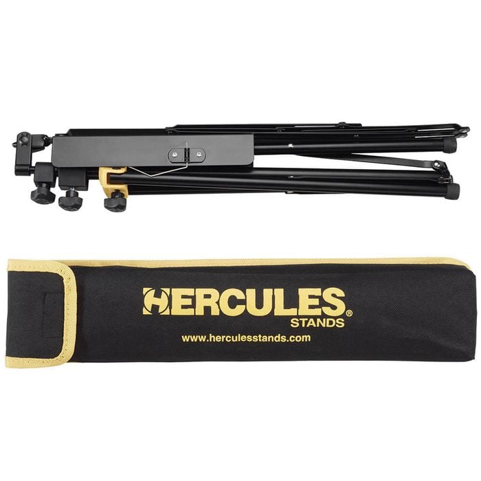 Hercules Lightweight Music Sheet Stand Adjustable Folding Tripod Holder w/ Bag