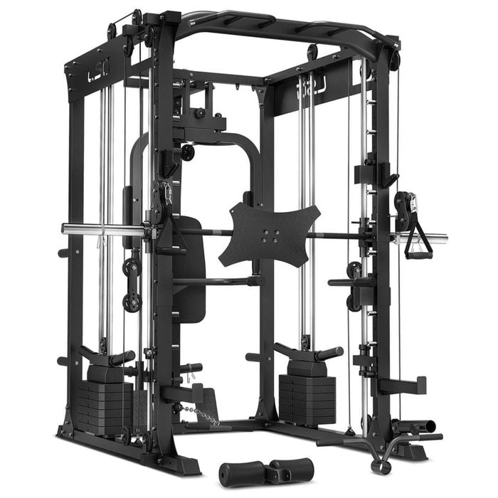 LSG GRK200 10-in-1 Home Gym Station, Power Rack, Smith Machine and Cable Crossover