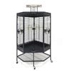 Flyline Corner Bird Cage Play Top for Finch Budgie Cockatiel