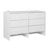 Artiss 6 Chest Of Drawers Storage Cabinet Beige