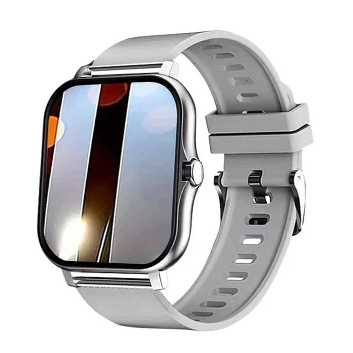 Smart Watch Fitness Clock Silver