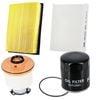 NTK Complete Service Kit for Toyota Hilux GUN112-136 Ute 2015+ 2.4L 2.8L Turbo Diesel | Air, Oil, Fuel, Cabin Filter