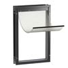 Hakuna Pets Extra Large Black Deluxe Aluminium Pet Door
