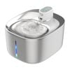 Advwin 4L Automatic Pet Water Fountain Wireless Stainless Steel