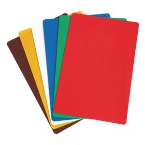 Hygiplas Colour Coded Chopping Mat Set 6 Pack 300x450mm Commercial Kitchen Preparation Mats
