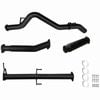 Ignite Exhausts Dpf Back For Mitsubishi Mq Triton 2.4l 3" With Hotdog Black Aluminised Steel