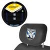 Canterbury Bulldogs Official Nrl Steering Wheel Cover And Headrest Covers Combo
