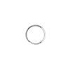 Front Load Washing Machine Outer Door Frame Cover - Silver H0020204106a. Suits Fisher And Paykel