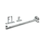 Jaeco 240mm Chrome Small Casement Window Stay