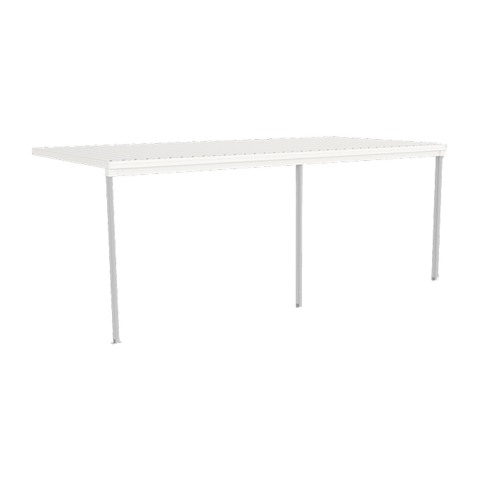 Absco Structures 6.00 x 3.00 x 3.00 Double Patio Cover – Surfmist