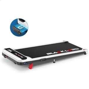 Black Lord Treadmill Walking Pad Magnetic Remote Incline White