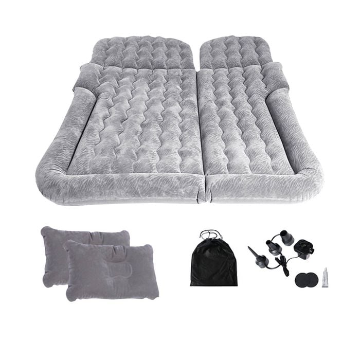 SOGA Grey Inflatable Car Boot Mattress