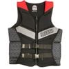 Riders Inc Black Red Men's PFD Life Jacket Buoyancy Vest Size XL