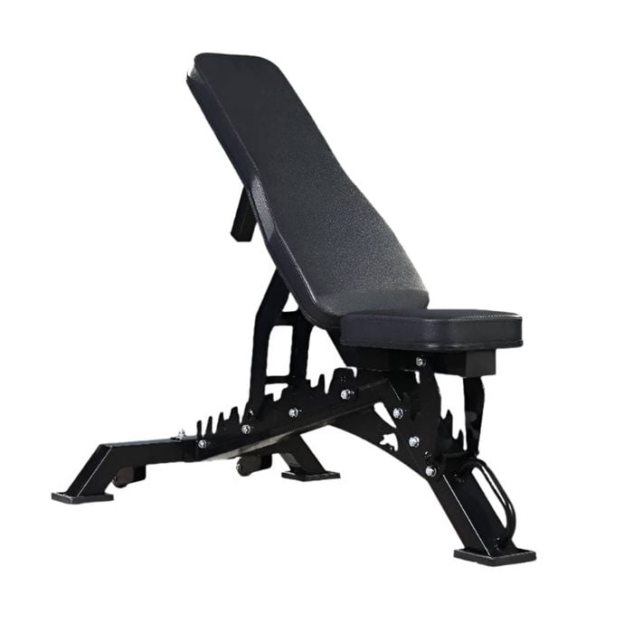 Heavy Duty Adjustable Weight Bench - Black