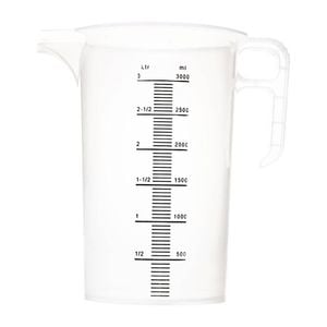 Pro-measures Polypropylene Measuring Jug Pro-jug Commercial Grade Heavy Duty 3ltr