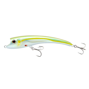 Nomad Design Maverick 115mm 21g Hardbody Floating Surface Fishing Lure Chartreuse Stripe Ayu