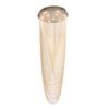 Eli & Co. Lighting Virella Draped Crystal Chandelier 3CCT – 60cm Ceiling Light