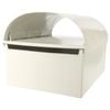 HomeLeisure Large White Paterson Post Letterbox