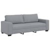 vidaXL 3-Seater Sofa Light Grey 180 cm Fabric sofa 3-seater couch fabric sofa