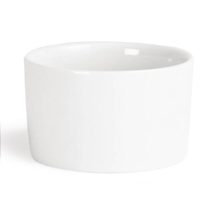 Olympia Ramekins Whiteware Contemporary Porcelain Round 70mm 12 Pack