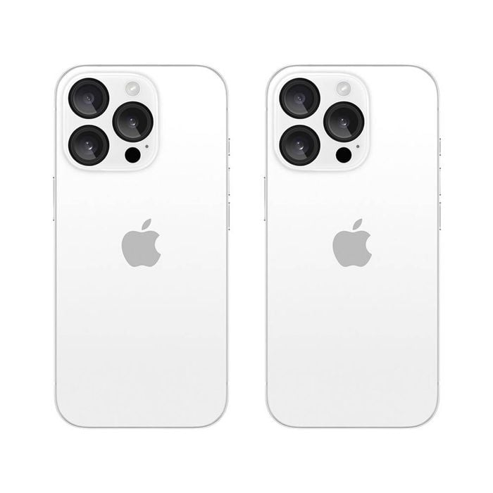 2PK Case-Mate Aluminum Ring Lens Protector For iPhone 16 Pro/Pro Max Black