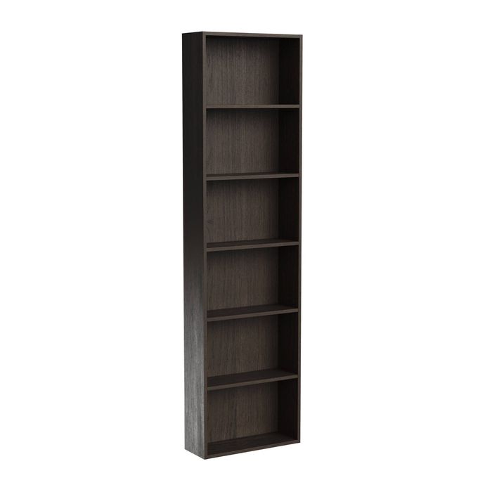Kaboodle 600-699mm Truffle Oak Customisable Shallow Tall Pantry Open Shelf