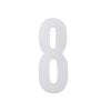 Sandleford 175mm White Self Adhesive Wheelie Bin Number 8