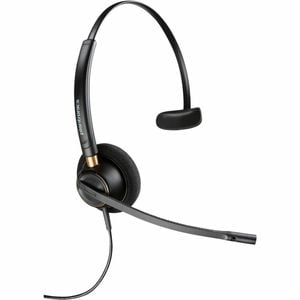 Poly Encorepro 500 510 Wired Over-the-head, On-ear Mono Headset - Black - Monaural - 20 Hz To 10 Khz - 78.5 Cm Cable