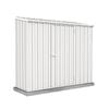 Absco Sheds 2.26 x 0.78 x 1.95m Surfmist Single Door Space Saver Garden Shed