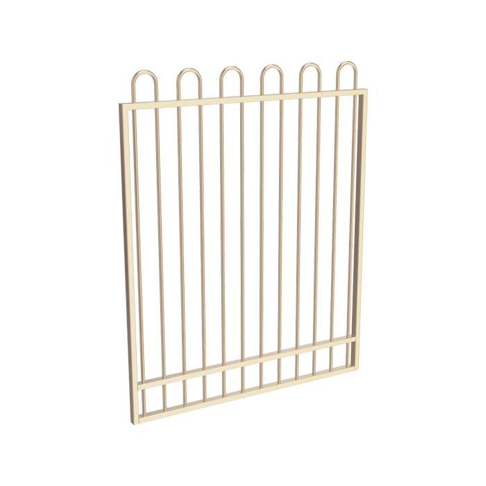 ProtectorAl 800 - 1200 x 1500mm Primrose Aluminium Pool Gate Loop Top ...