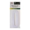Sandleford 175mm White Self Adhesive Wheelie Bin Number 0 - 0