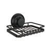 Naleon Black Suction Works Soap Dish