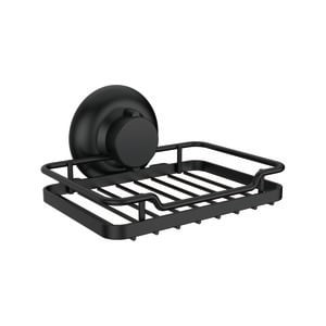Naleon Black Suction Works Soap Dish