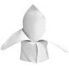 Just Party Linen White Fabric Napkin Premium 50cm - Pack of 5