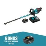 Makita 18V LXT 5.0Ah 750mm Hedge Trimmer Kit