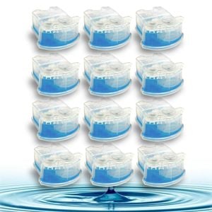 Crystal Pure Cartridge Refills for Braun Clean & Renew fit SmartCare Cleaning Centers 12-Pack