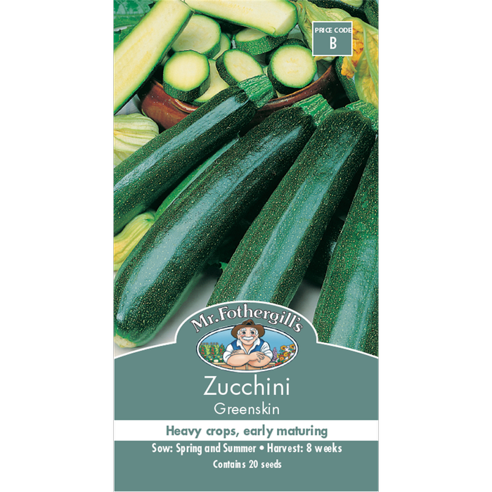 Mr Fothergill's Zucchini Greenskin Seeds