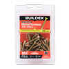 Buildex 10G x 40mm Gold Passivated Sheet Metal Screws - 50 Pack