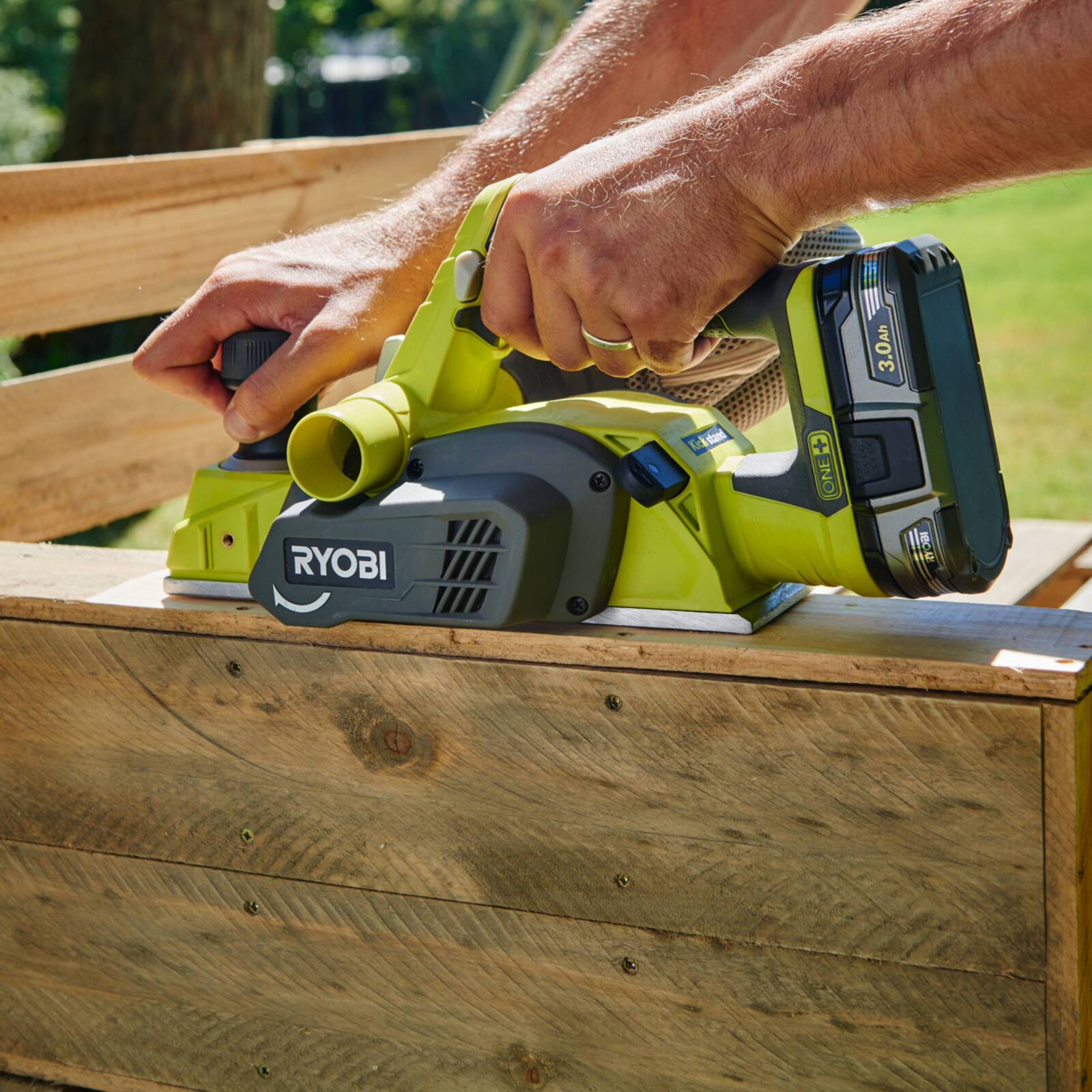 Ryobi ONE 18V Planer Skin Only Bunnings New Zealand