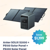 Anker SOLIX S2000 with 200W and 100W Bifacial Solar Panels
